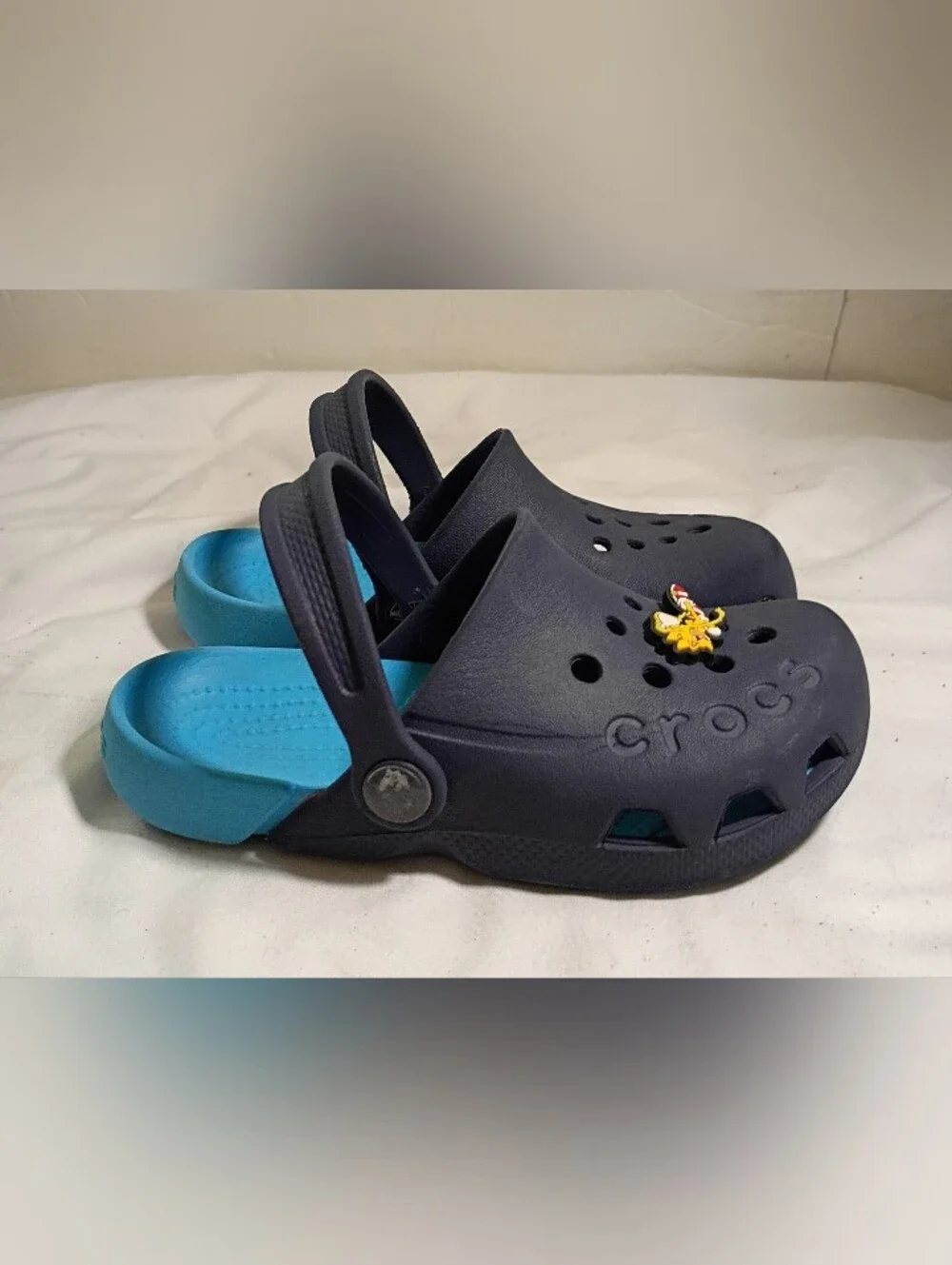 Kids Baya Clogs Size C11 Navy Blue Light Blue Boys Girls Toddler Sandal